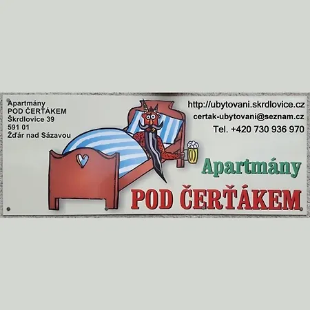 شقة Pod Certakem Skrdlovice